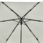 裏地がアイボリー色のＵＶウェーブ折傘(アイボリー YH5985) 6枚目画像