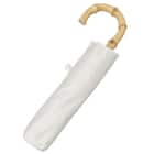 裏地がアイボリー色のUVウェーブ折傘(アイボリー YH5985) 7枚目画像