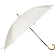 裏地がアイボリー色のＵＶウェーブ長傘(YH5985)