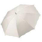 裏地がアイボリー色のUVウェーブ長傘(アイボリー YH5985) 3枚目画像