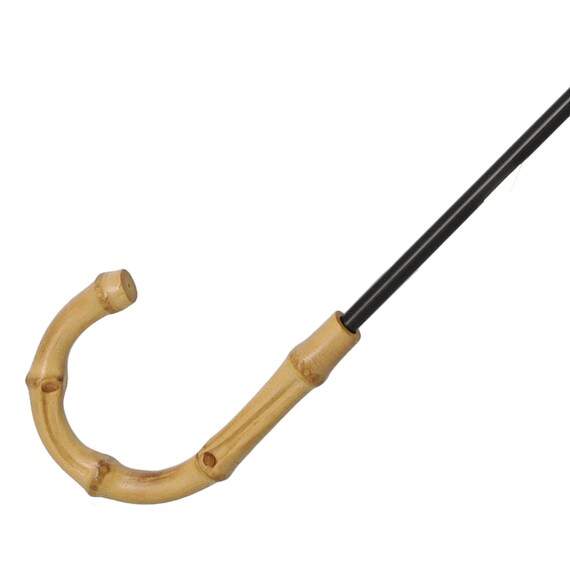 裏地がアイボリー色のUVウェーブ長傘(アイボリー YH5985) 5枚目画像