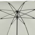 裏地がアイボリー色のUVウェーブ長傘(アイボリー YH5985) 6枚目画像