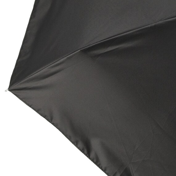 【晴雨兼用】UVカラビナコンパクト折りたたみ傘 (ブラック) 6枚目画像