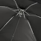 【晴雨兼用】UVカラビナコンパクト折りたたみ傘 (ブラック) 7枚目画像