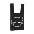 ニットトートバッグ （S デコネコ） 5枚目画像