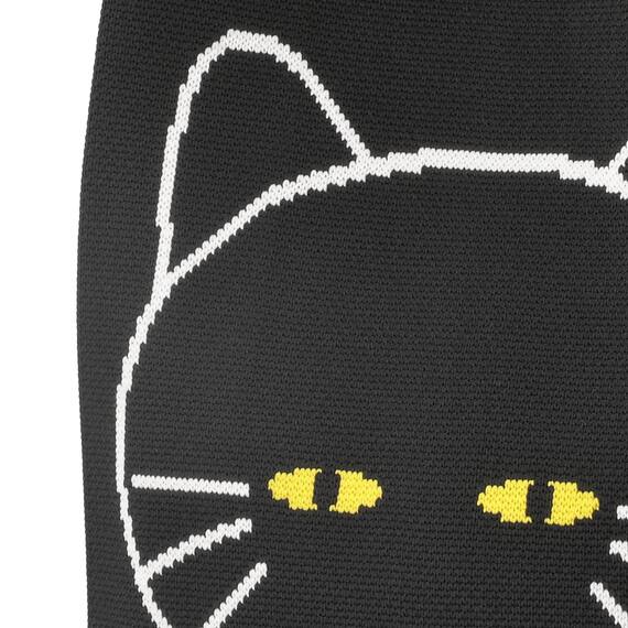 ニットトートバッグ （S デコネコ） 7枚目画像