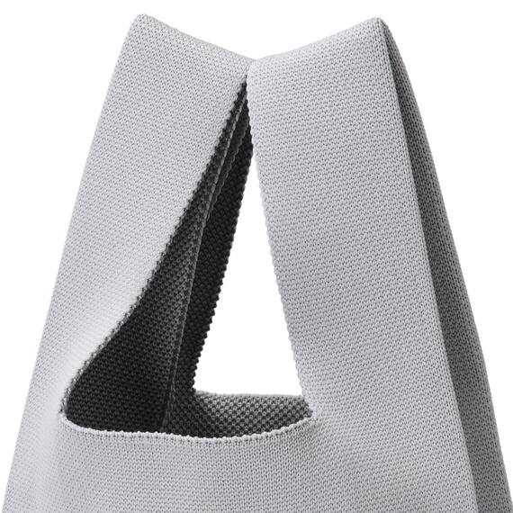 ニットトートバッグ（S シマエナガ） 6枚目画像