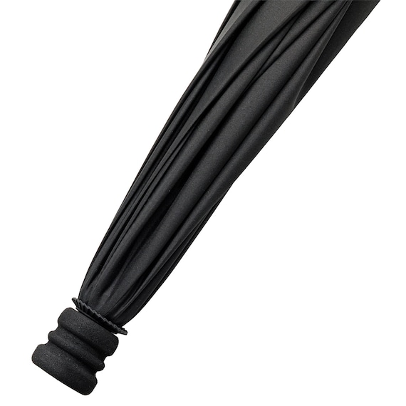 軽量長傘 55cm(RH55x8 ブラック) 9枚目画像
