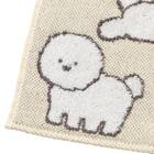 ハンドタオル(デコイヌ イエロー VD26) 5枚目画像