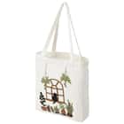 トートバッグ(ネコ刺繍) 1枚目画像