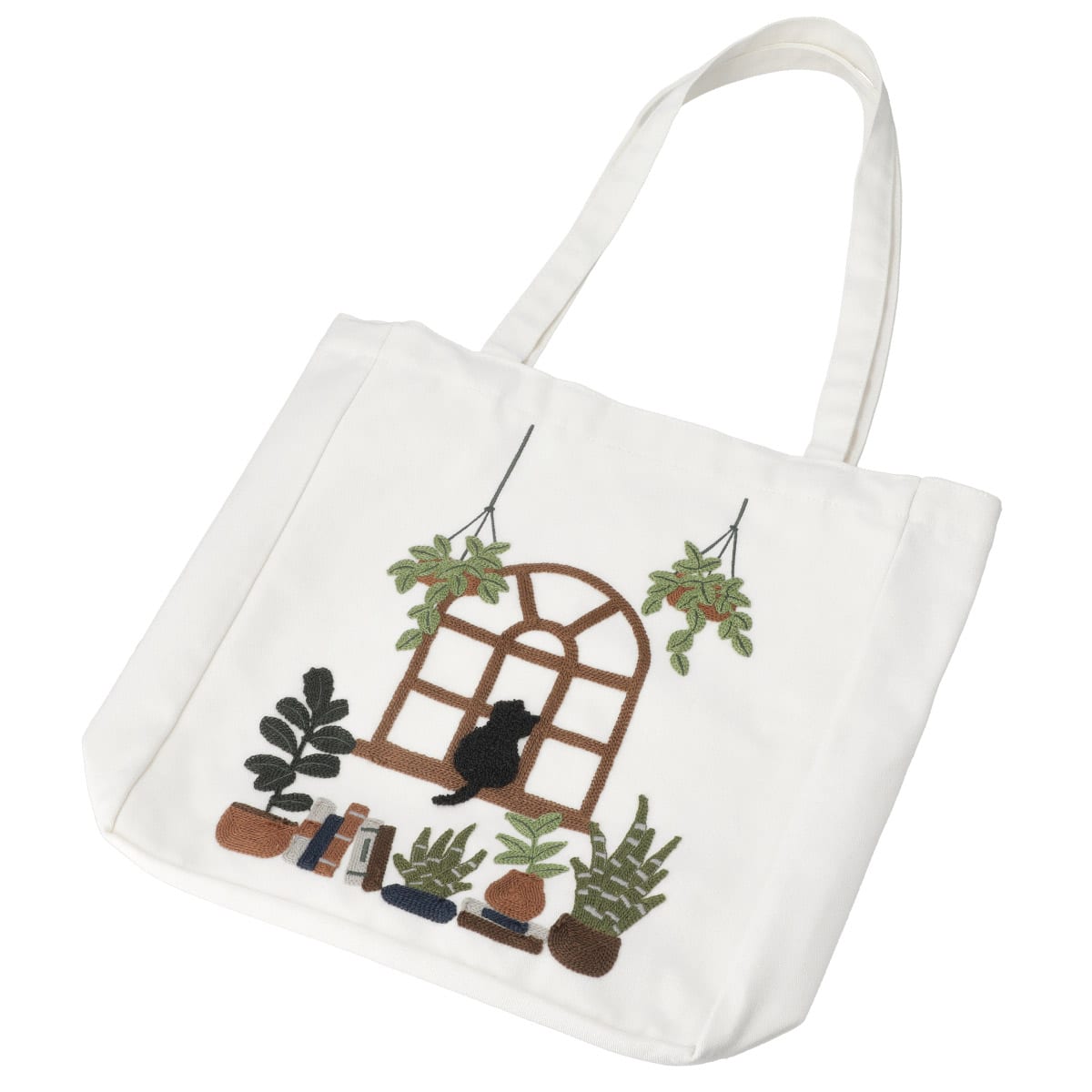 トートバッグ(ネコ刺繍) | ニトリネット【公式】 家具・インテリア通販