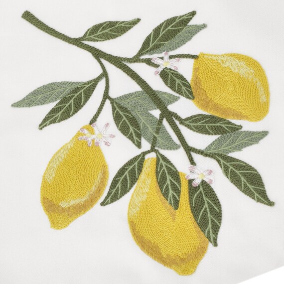 トートバッグ(レモン刺繍) 8枚目画像
