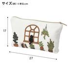 ポーチ(ネコ刺繍) 3枚目画像