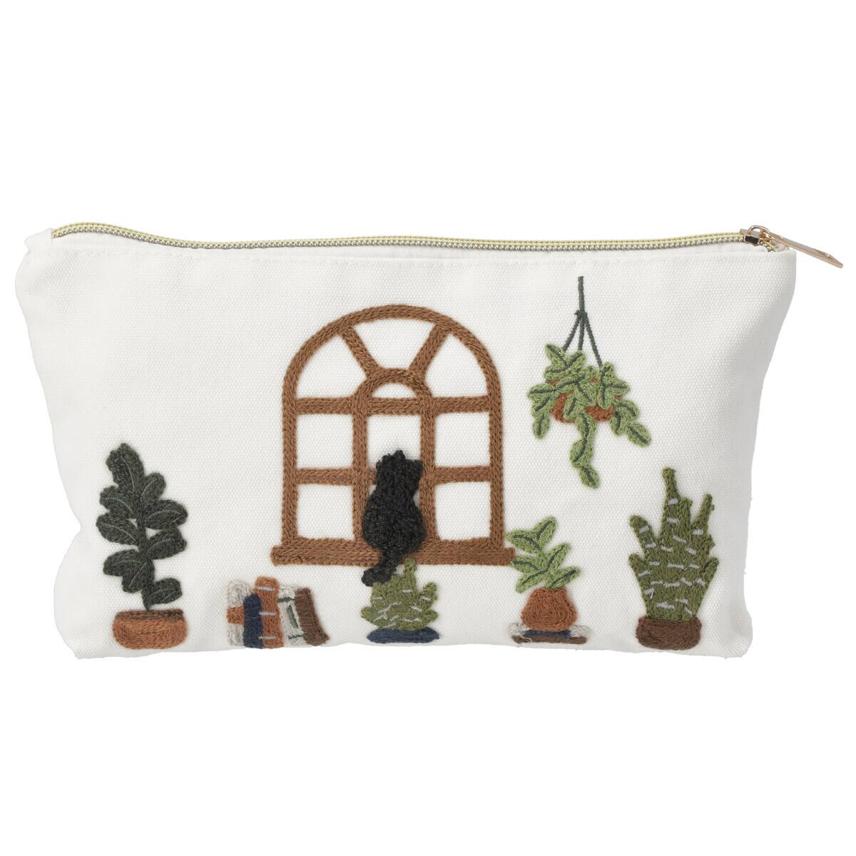 ポーチ(ネコ刺繍) | ニトリネット【公式】 家具・インテリア通販