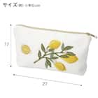 ポーチ(レモン刺繍) 3枚目画像