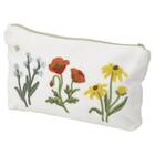 ポーチ(花刺繍) 1枚目画像