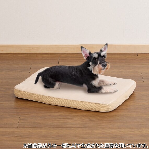 ふんわりコンフォートペットマットM(ベージュ PM01) 1枚目画像