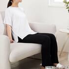 モダール半袖Tシャツ レディース ホワイト M 3枚目画像