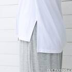 モダール半袖Tシャツ レディース ホワイト M 5枚目画像