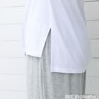 モダール半袖Tシャツ レディース ホワイト M 5枚目画像