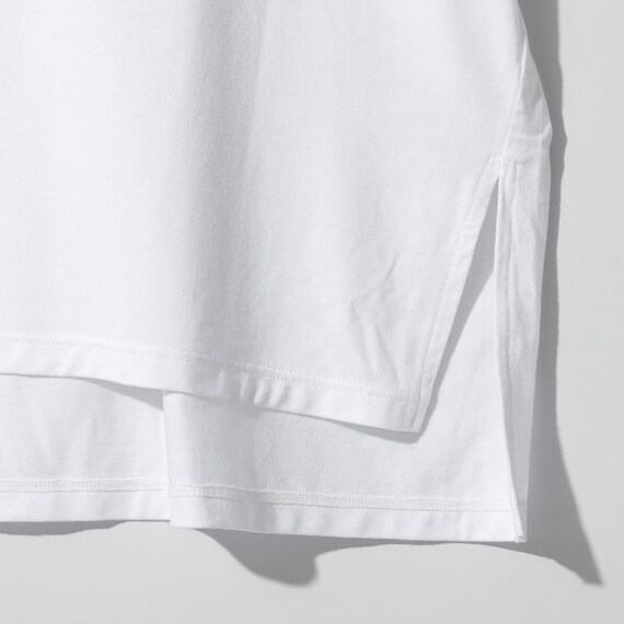 モダール半袖Tシャツ レディース ホワイト M 12枚目画像