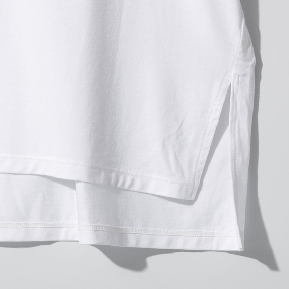 モダール半袖Tシャツ レディース ホワイト M 12枚目画像