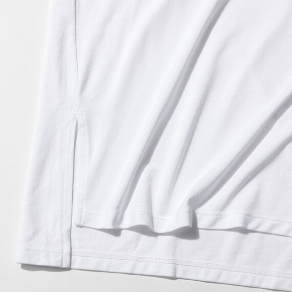 モダール半袖Tシャツ レディース ホワイト M 14枚目画像