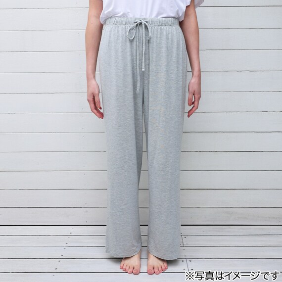 モダールルームパンツ レディース グレー M 2枚目画像