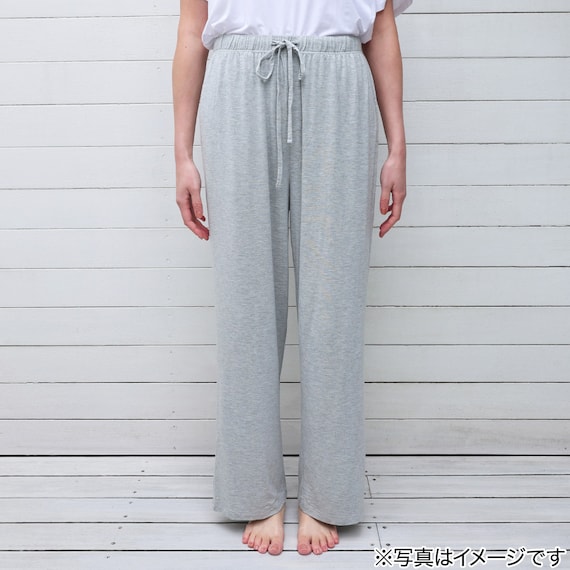 モダールルームパンツ レディース グレー M 2枚目画像