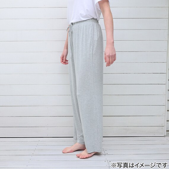 モダールルームパンツ レディース グレー M 4枚目画像