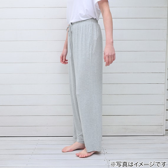 モダールルームパンツ レディース グレー M 4枚目画像