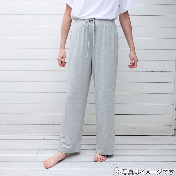 モダールルームパンツ レディース グレー M 5枚目画像