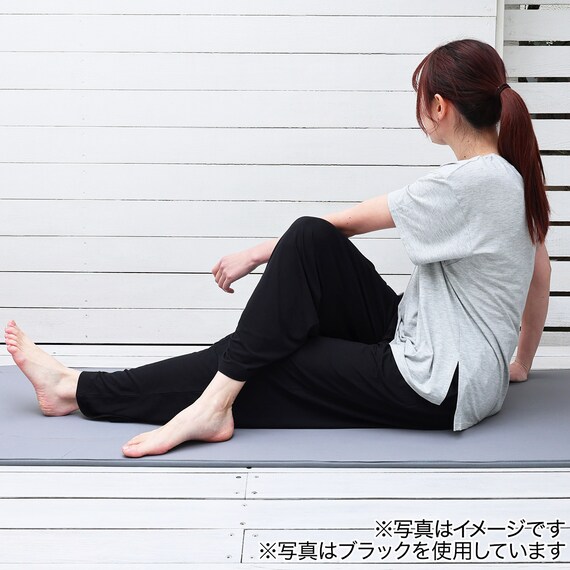 モダールルームパンツ レディース グレー M 8枚目画像