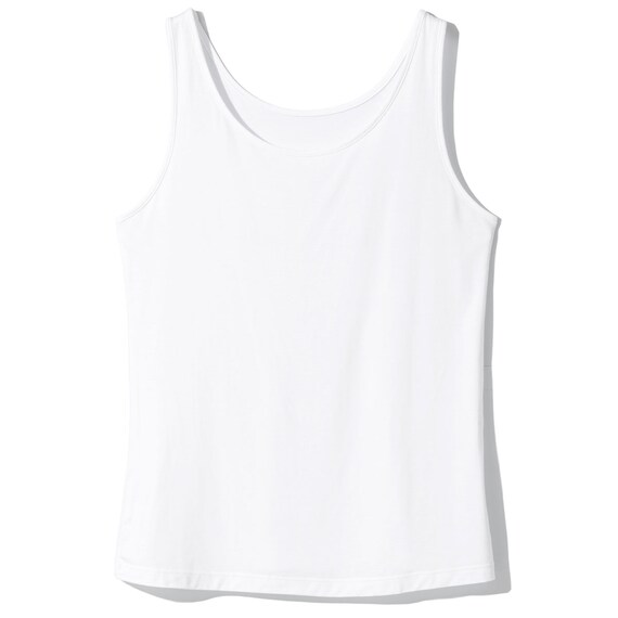 モダールタンクトップ レディース ホワイト M 3枚目画像