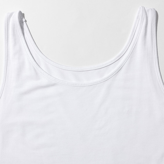 モダールタンクトップ レディース ホワイト M 5枚目画像