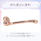 ミニVガタローラー(ピンクゴールド メッキ DH48) 3枚目画像