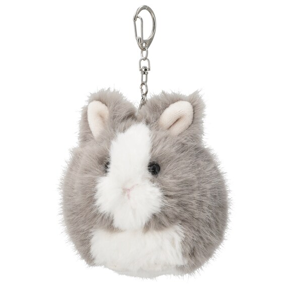 チャーム(ウサギ グレー) 2枚目画像