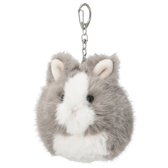 チャーム(ウサギ グレー) 2枚目画像