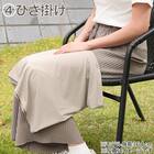 UVカット 冷感 4WAYスカーフ(ライトグレー TY26) 6枚目画像