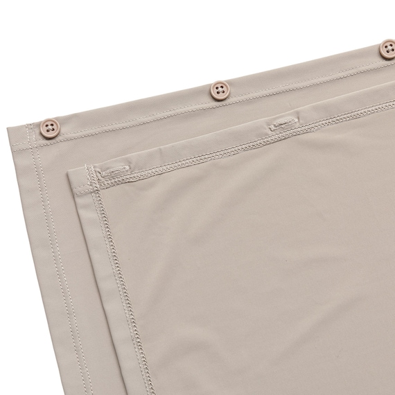 UVカット 冷感 4WAYスカーフ(ライトグレー TY26) 9枚目画像