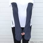 UVカット 冷感 指先カバー付きアームカバー(ブラック TY26) 3枚目画像