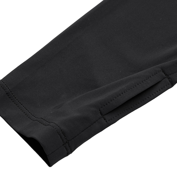 UVカット 冷感 ロングアームカバー(ブラック TY26) 5枚目画像