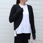 UVカット 冷感 リブボレロ(ブラック TY26) 2枚目画像