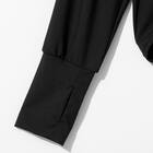 UVカット 冷感 リブボレロ(ブラック TY26) 7枚目画像