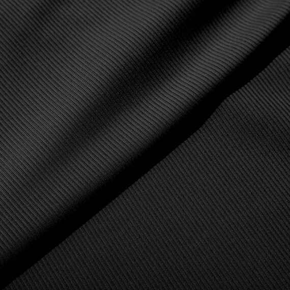 UVカット 冷感 リブボレロ(ブラック TY26) 9枚目画像