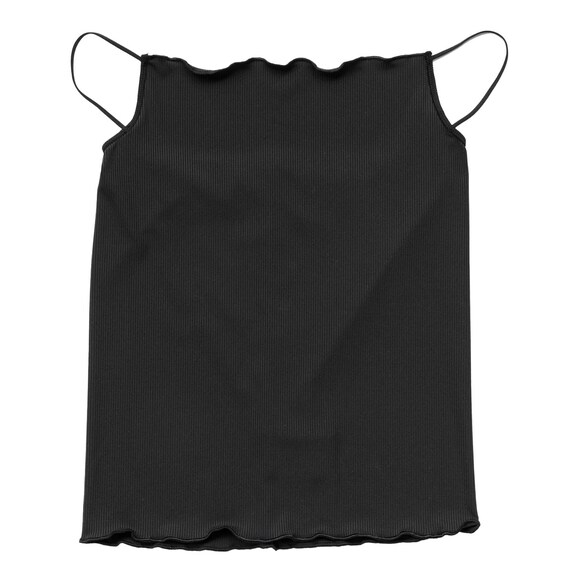 UVカット 冷感 リブネックカバー(ブラック TY26) 4枚目画像