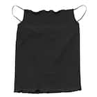 UVカット 冷感 リブネックカバー(ブラック TY26) 4枚目画像