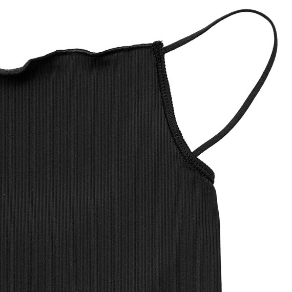 UVカット 冷感 リブネックカバー(ブラック TY26) 6枚目画像