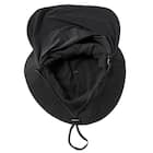 UVカットサファリハット 首カバー付き(ブラック TY26) 6枚目画像