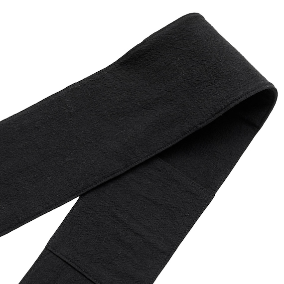 ポケット付きスカーフ(ブラック TY26) 5枚目画像